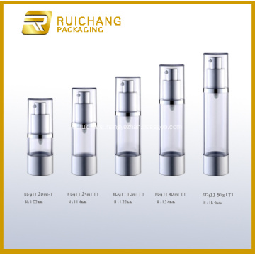 Aluminium Cosmetic Airless Pump Bottle